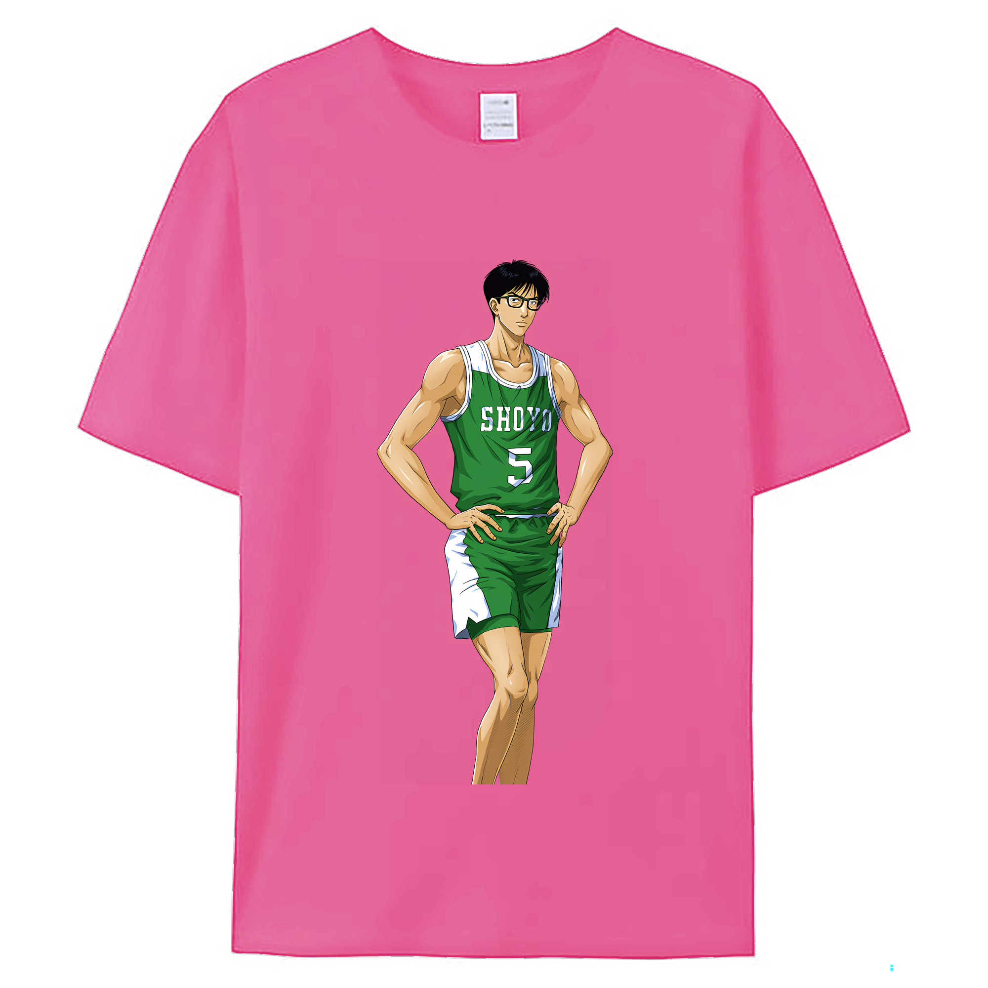 （画像用） SLAM DUNK／スラムダンク レディースカジュアルプリントTシャツ（綿100％）